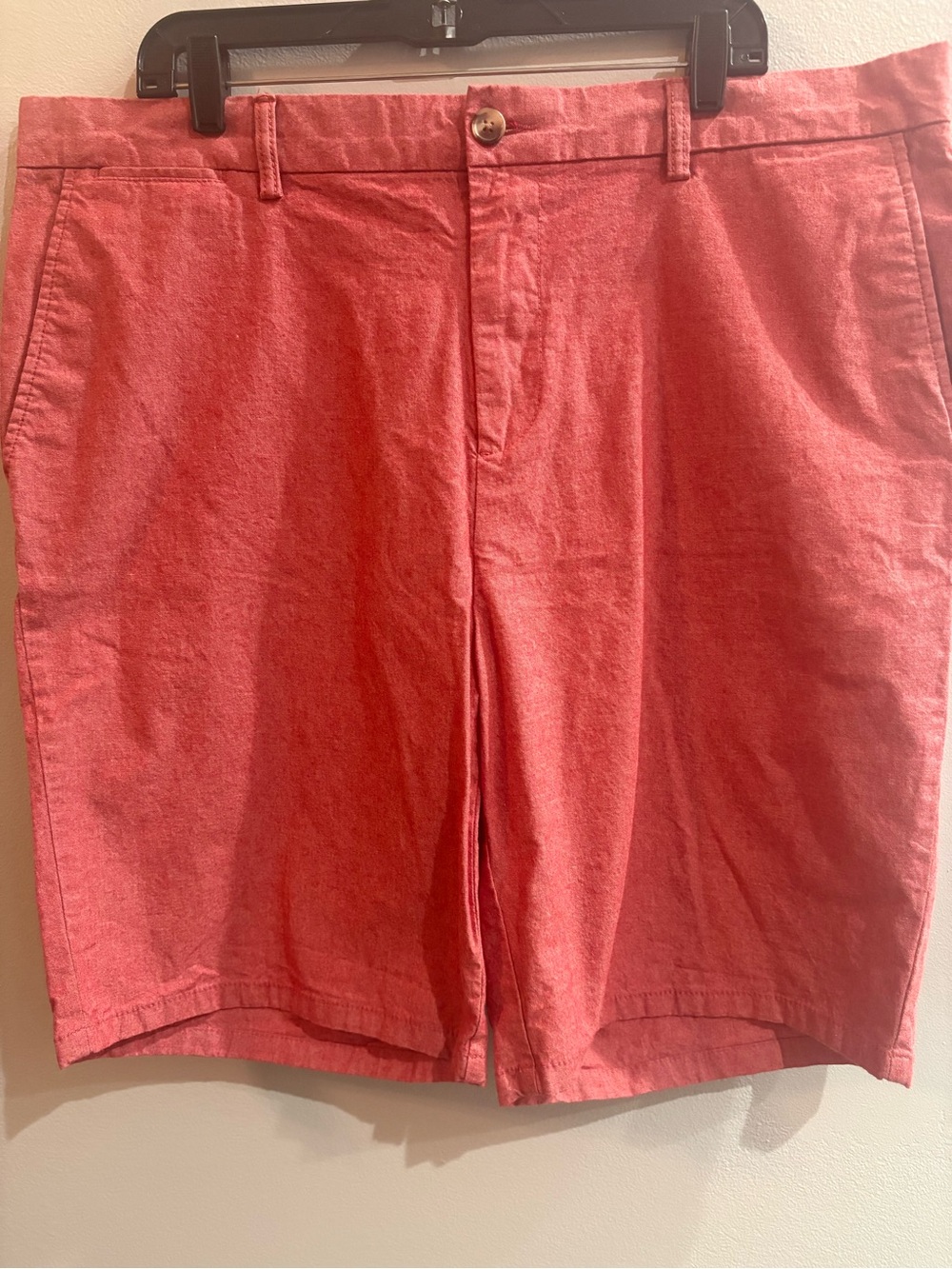 Old Navy Men's Red Casual Cotton Shorts Size 40